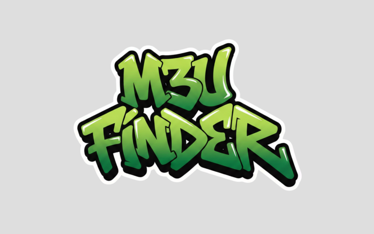Logotipo de m3u-finder, herramienta para buscar listas M3U